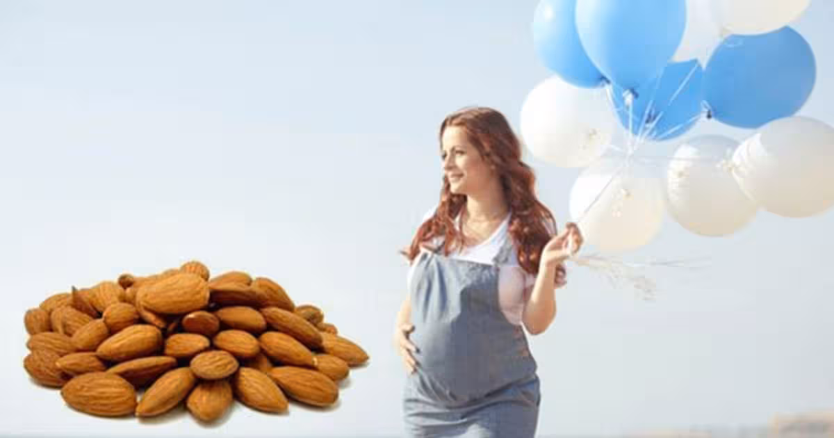 فواید بادام در بارداری